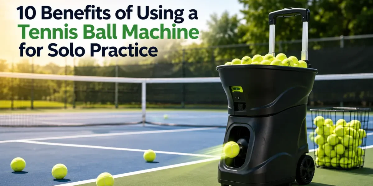 10 Benefits of Using a Tennis Ball Machine for Solo Practice