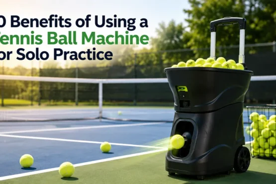 10 Benefits of Using a Tennis Ball Machine for Solo Practice