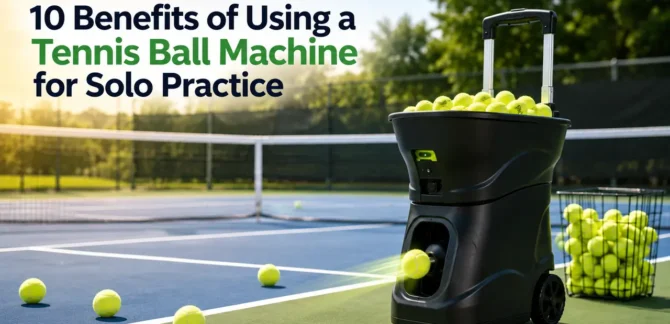 10 Benefits of Using a Tennis Ball Machine for Solo Practice