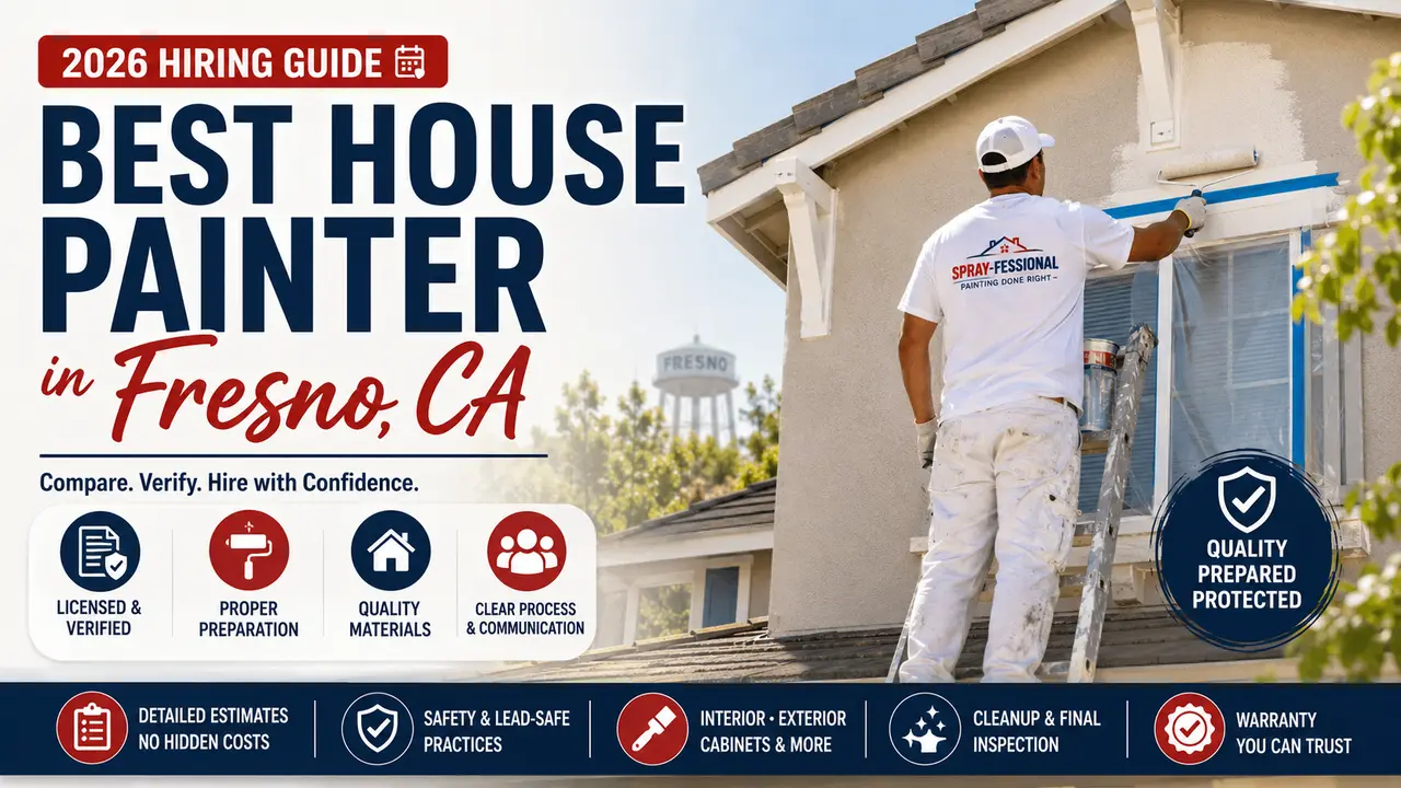 Who Is the Best House Painter in Fresno, CA, in 2026?